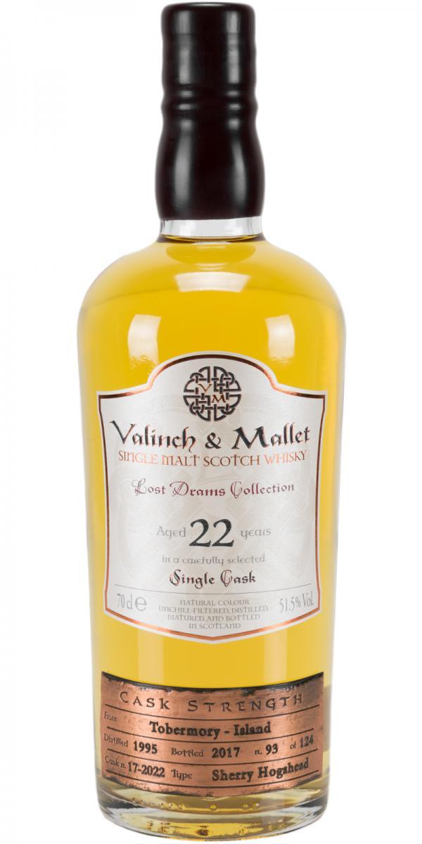 Tobermory 1995 V&M  Lost Drams Collection