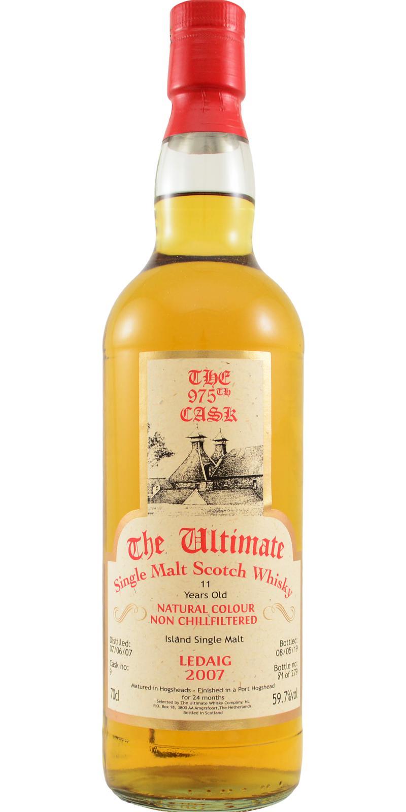 Ledaig 2007 vW  The Ultimate - The 975th Cask