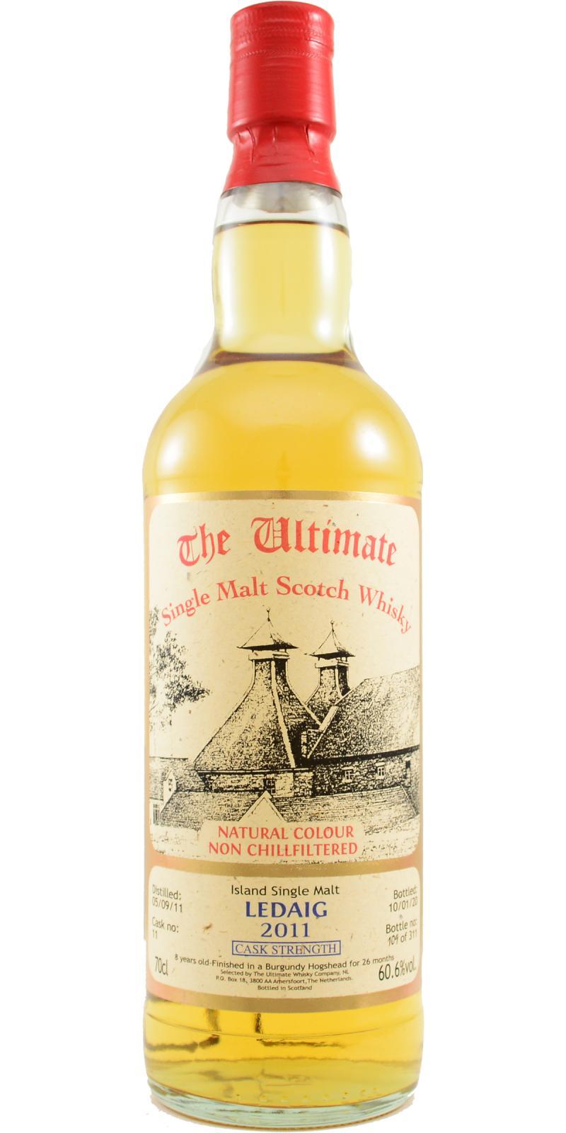 Ledaig 2011 vW  The Ultimate - Cask Strength