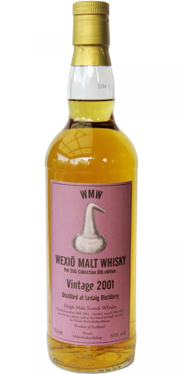 Ledaig 2001 WMW  Pot Still Collection 6th Edition