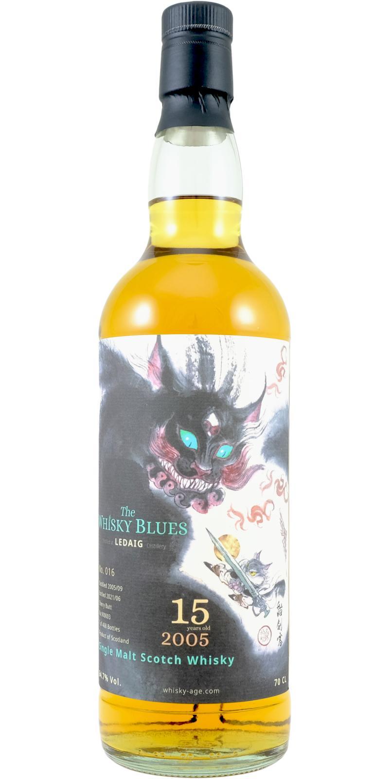 Ledaig 2005 WAGE  The Whisky Blues