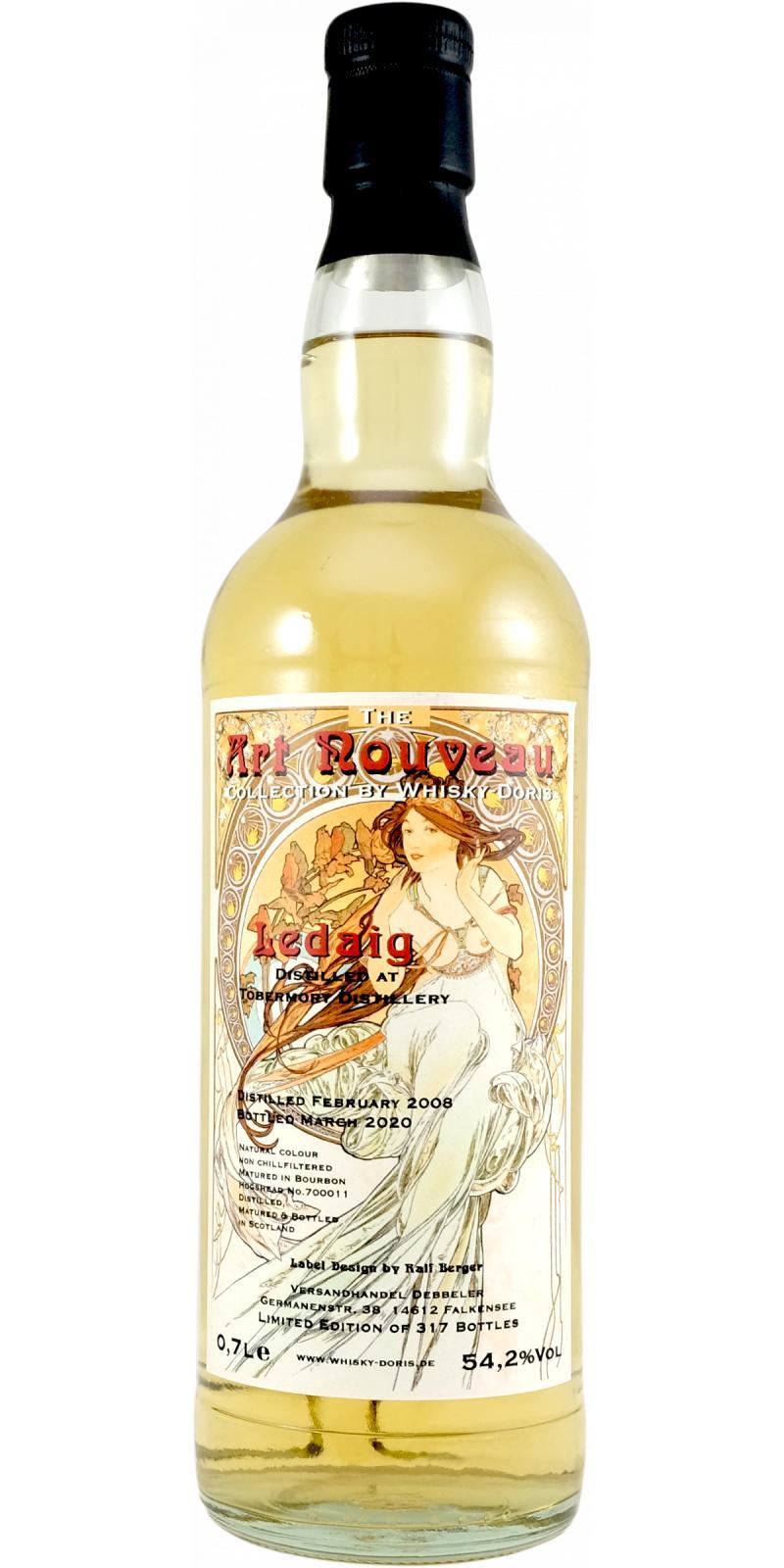 Ledaig 2008 WD  Art Nouveau