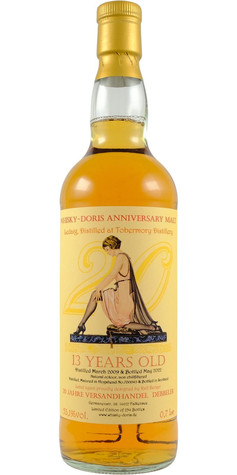 Ledaig 2009 WD  20th Anniversary