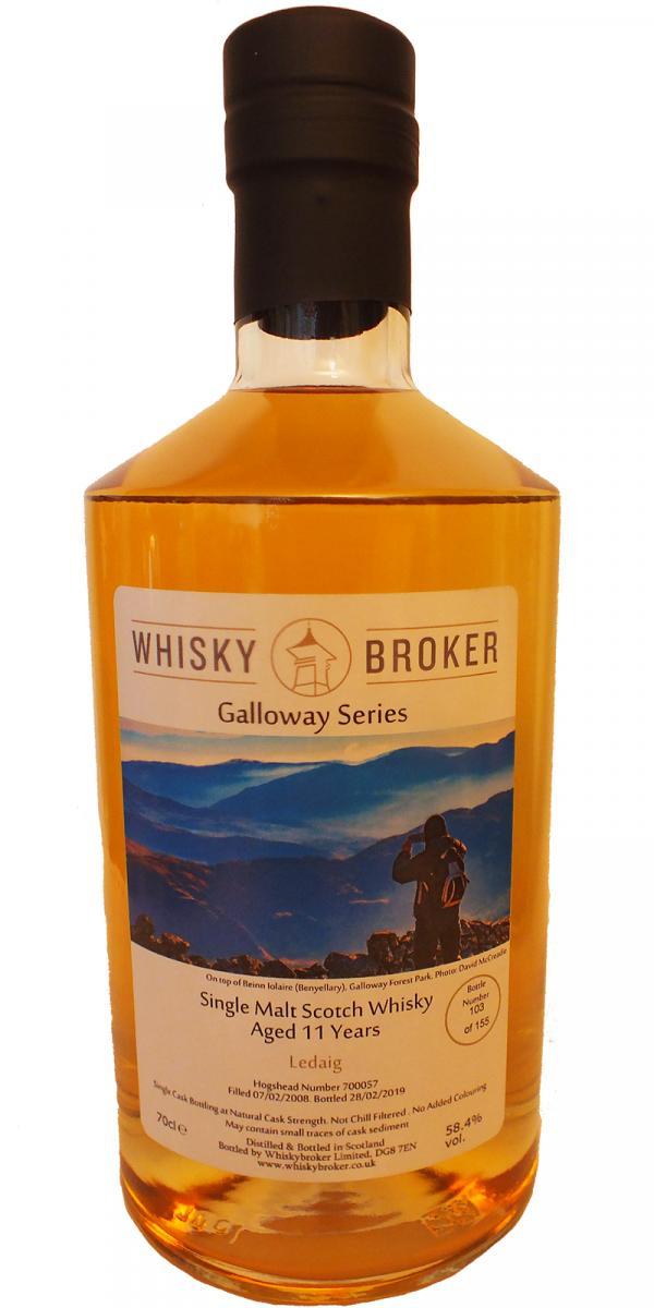 Ledaig 2008 WhB  Galloway Series