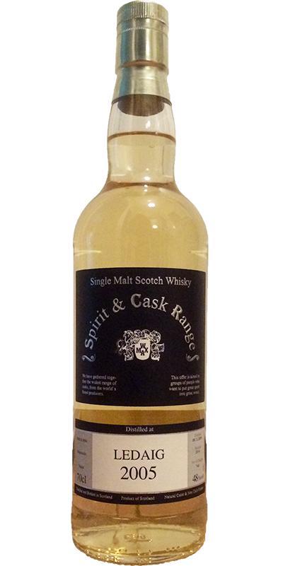 Ledaig 2005 Wx  Spirit & Cask Range