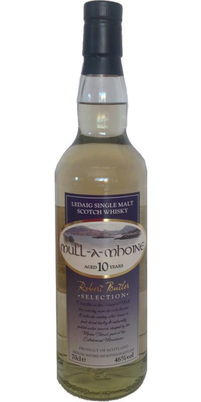 Mull-A-Mhoine 10-year-old - Ledaig Single Malt Wx  Robert Butler Selection