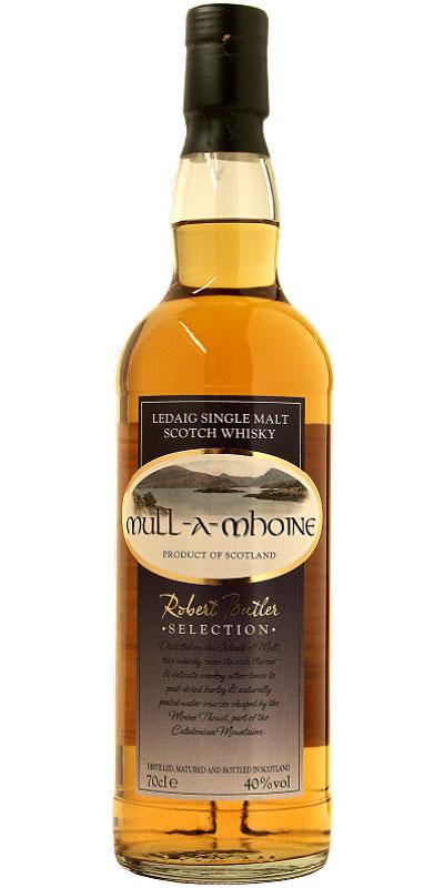 Mull-A-Mhoine Ledaig Single Malt Wx  Robert Butler Selection