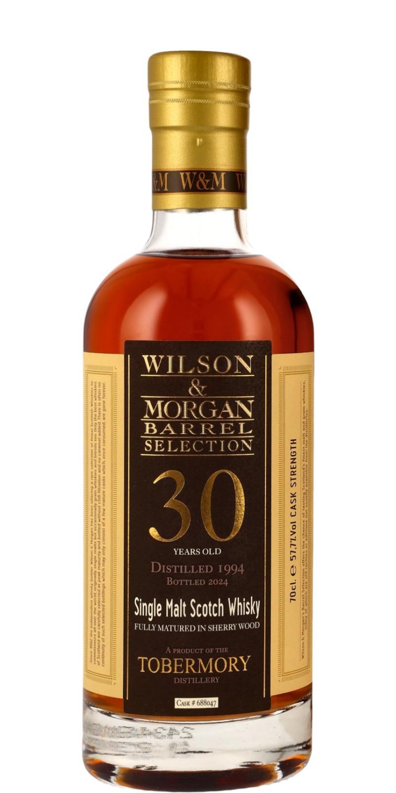 Tobermory 1994 WM  Barrel Selection - Special Release