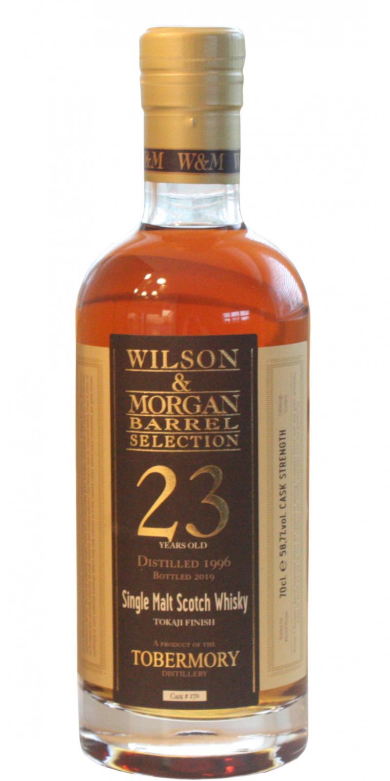 Tobermory 1996 WM  Barrel Selection