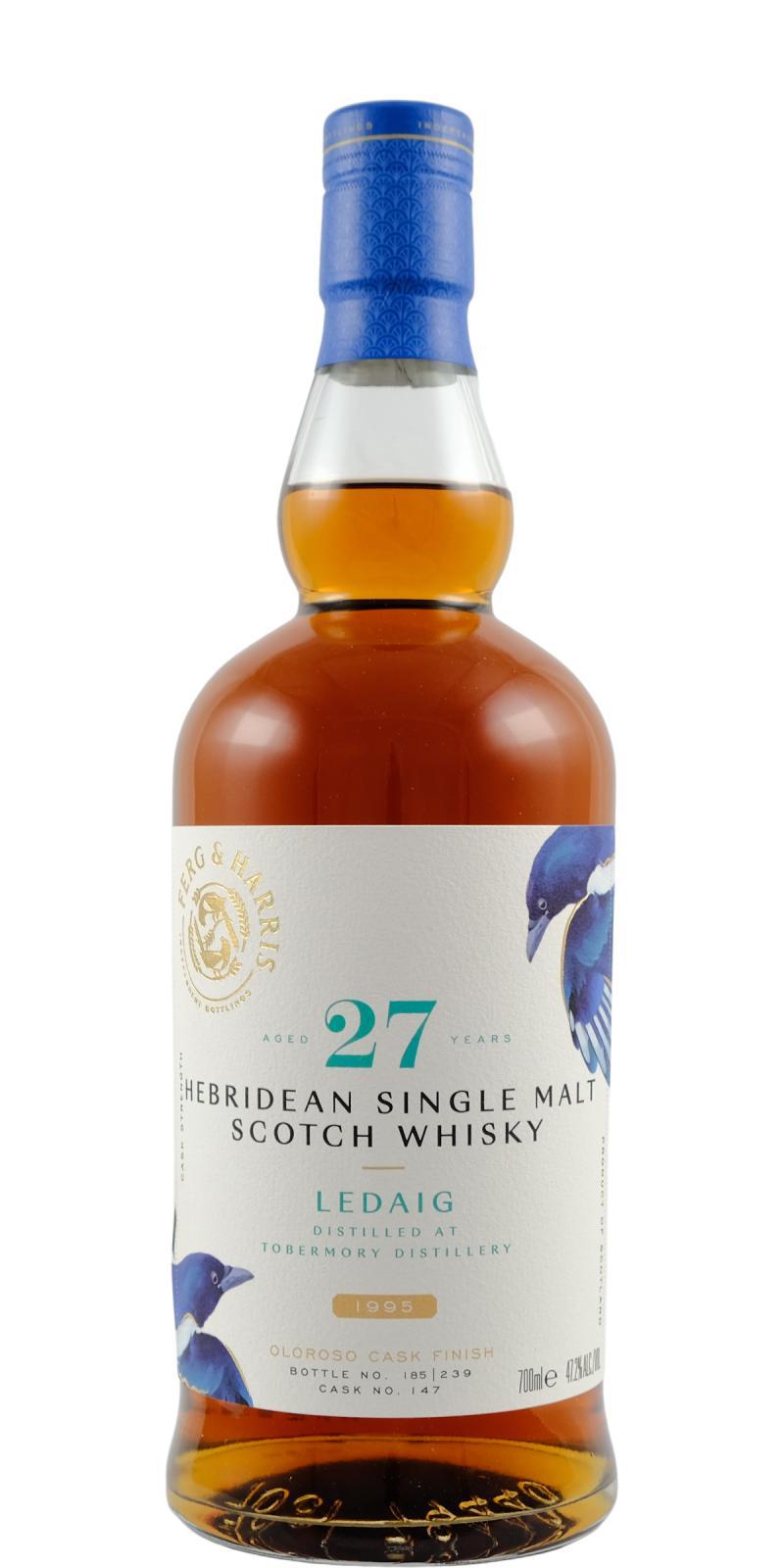 Ledaig 1995 YoSp  Ferg & Harris