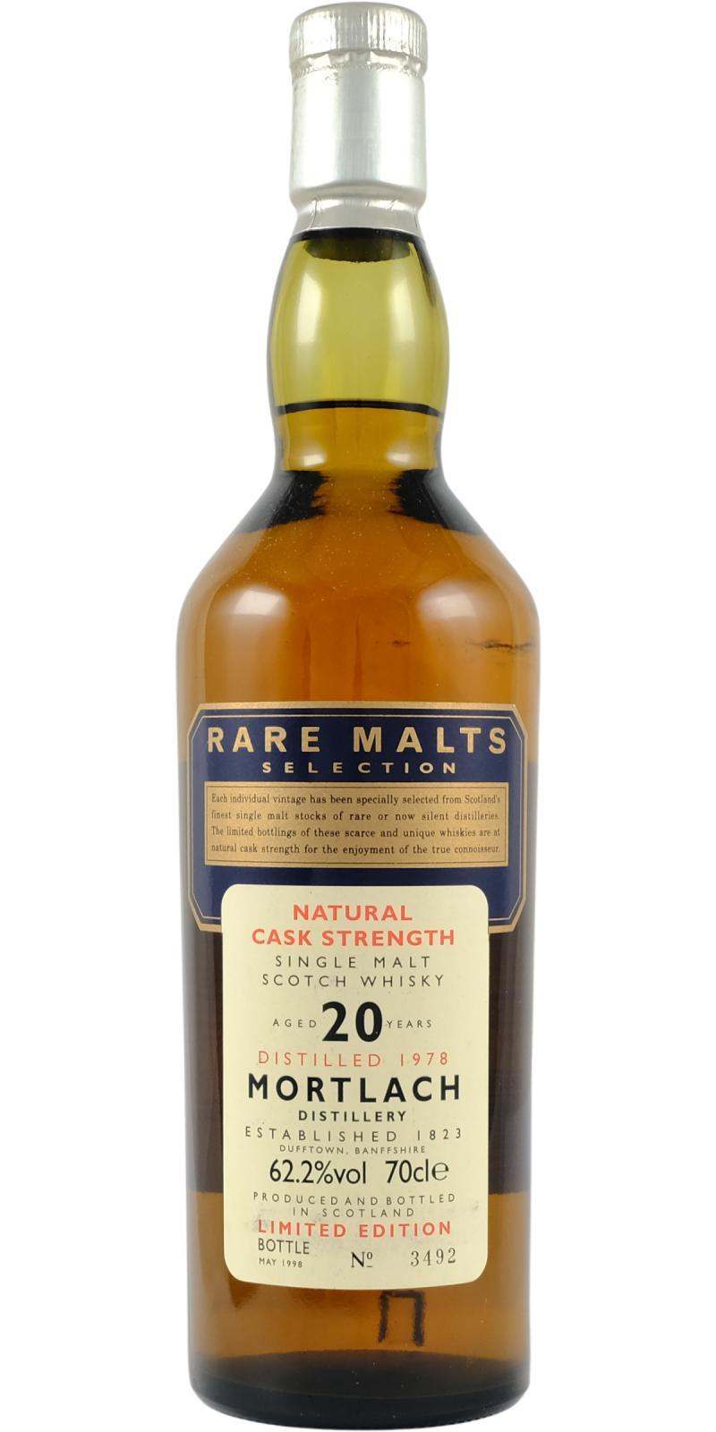 Mortlach 1978 Rare Malts Selection