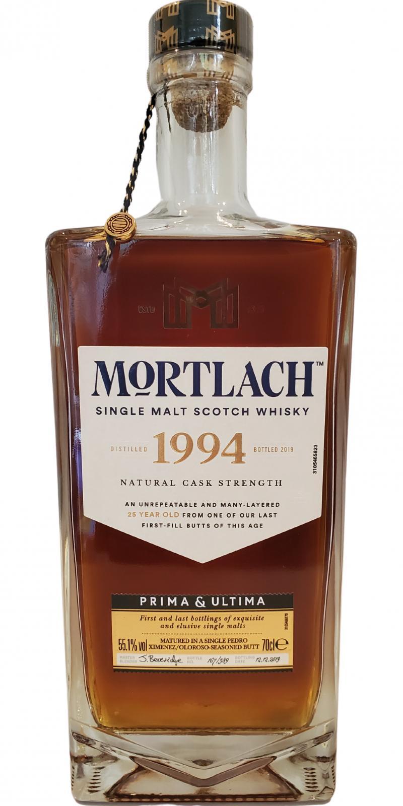 Mortlach 1994 Prima & Ultima