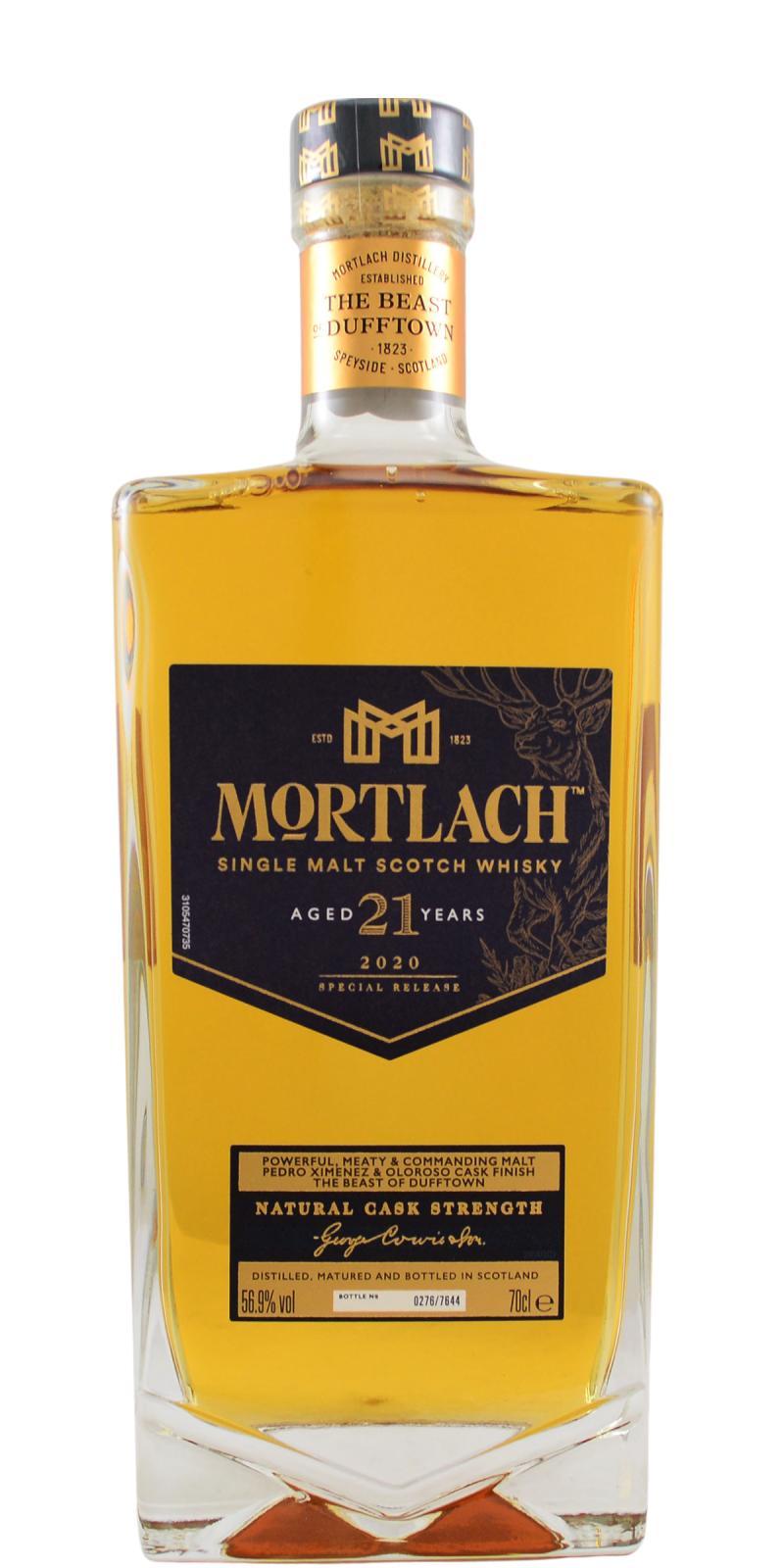 Mortlach 21-year-old Diageo Special Releases 2020