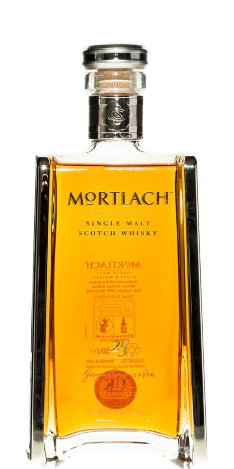 Mortlach 25-year-old Crystal Decanter