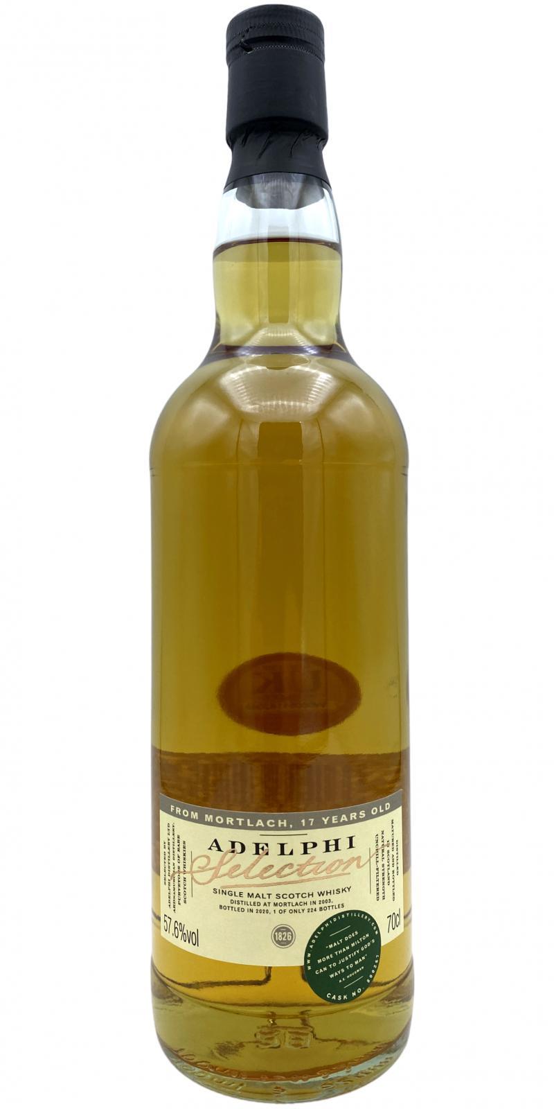 Mortlach 2003 AD Selection