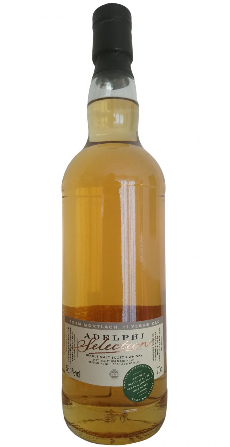 Mortlach 2003 AD Selection