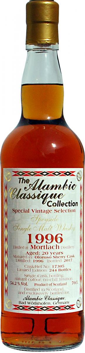 Mortlach 1996 AC Special Vintage Selection
