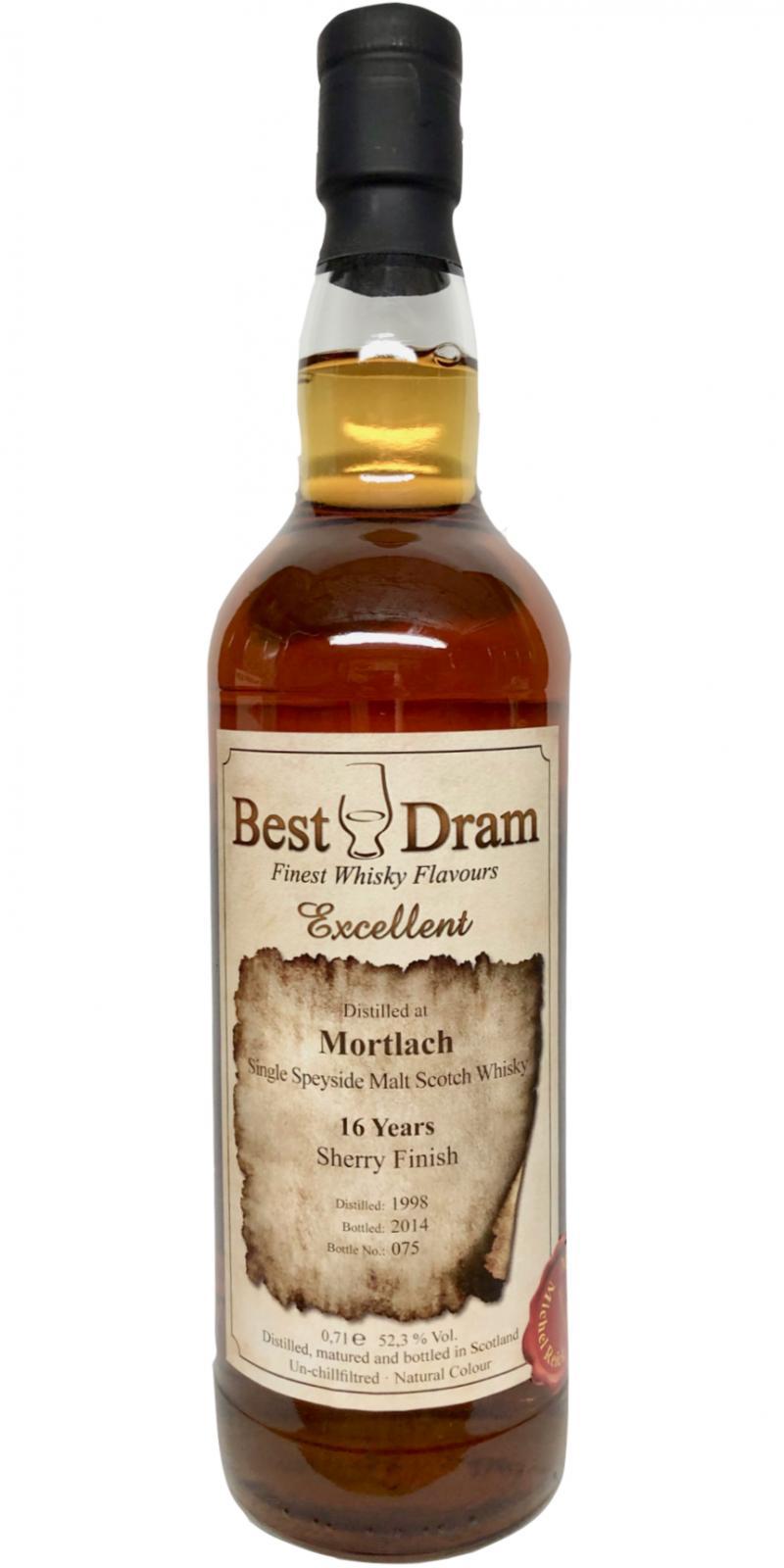 Mortlach 1998 BD Excellent