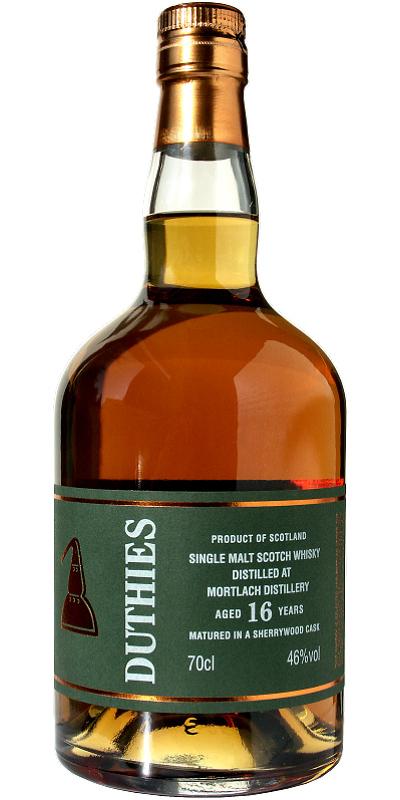Mortlach 16-year-old CA Duthies