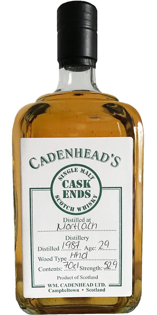 Mortlach 1987 CA Cask Ends