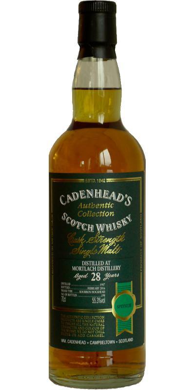 Mortlach 1987 CA Authentic Collection