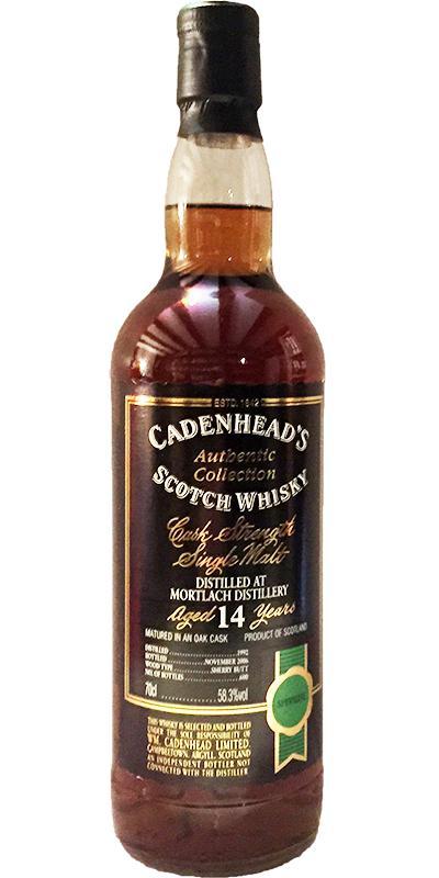 Mortlach 1992 CA Authentic Collection