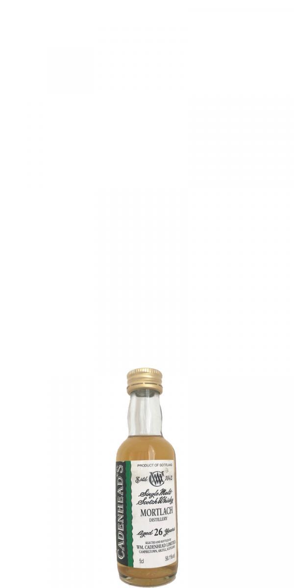 Mortlach 26-year-old CA Miniature