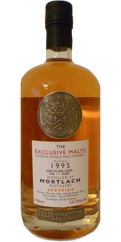 Mortlach 1995 CWC The Exclusive Malts