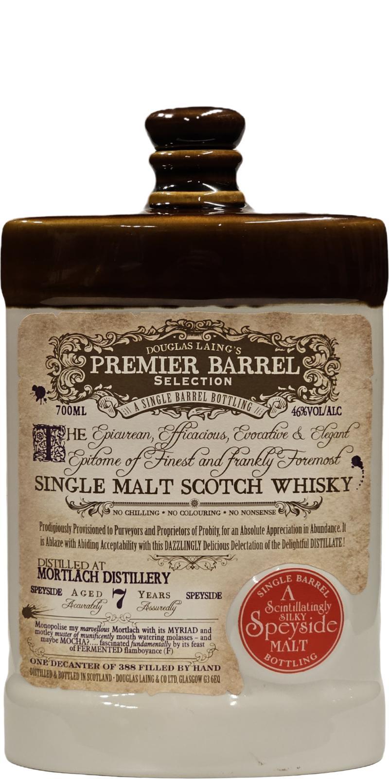 Mortlach 07-year-old DL Premier Barrel Selection