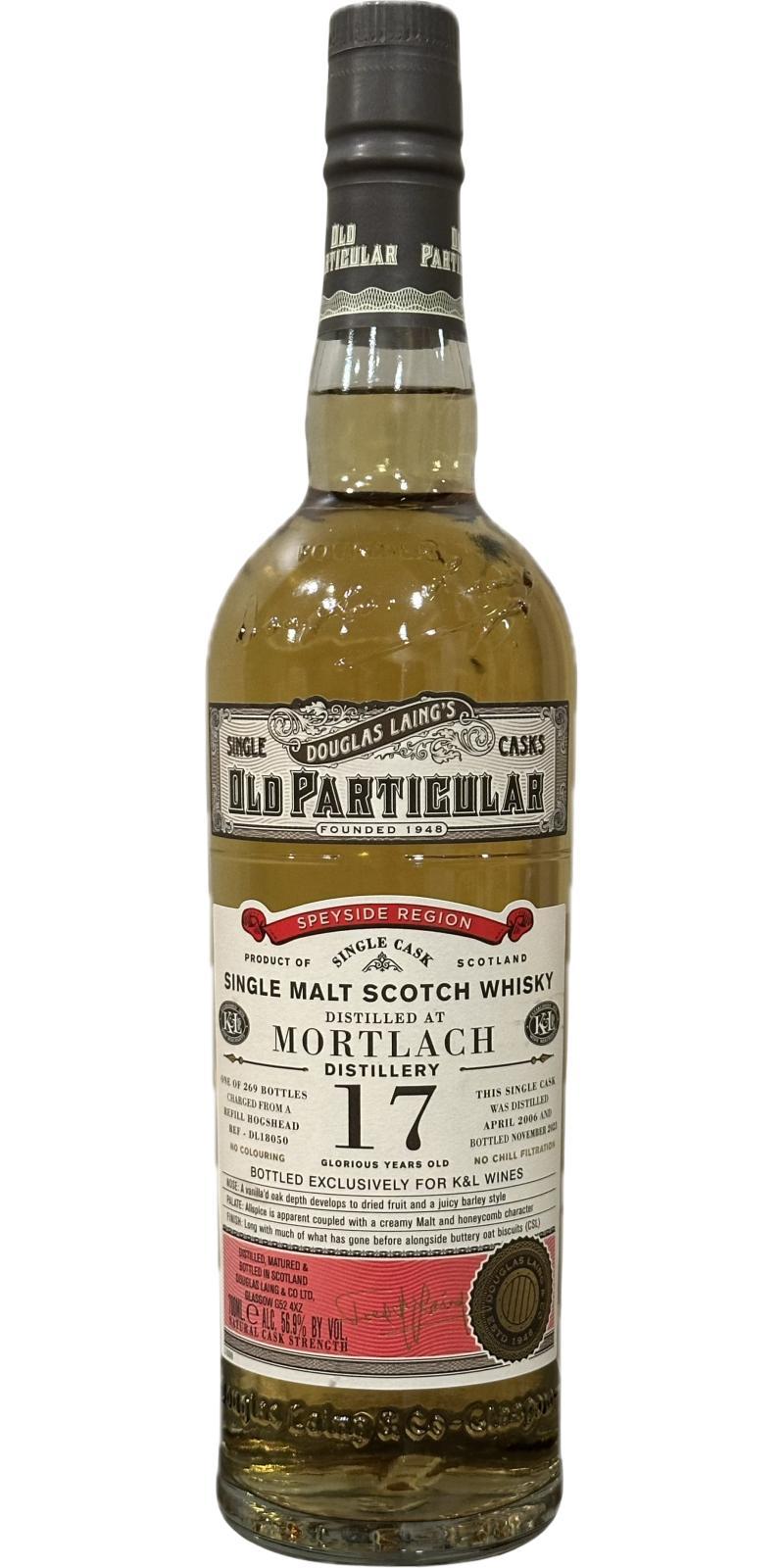 Mortlach 2006 DL Old Particular
