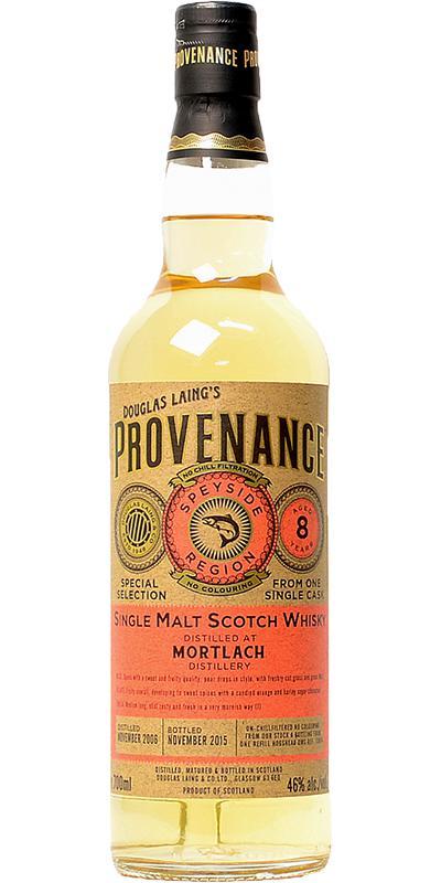 Mortlach 2006 DL Provenance