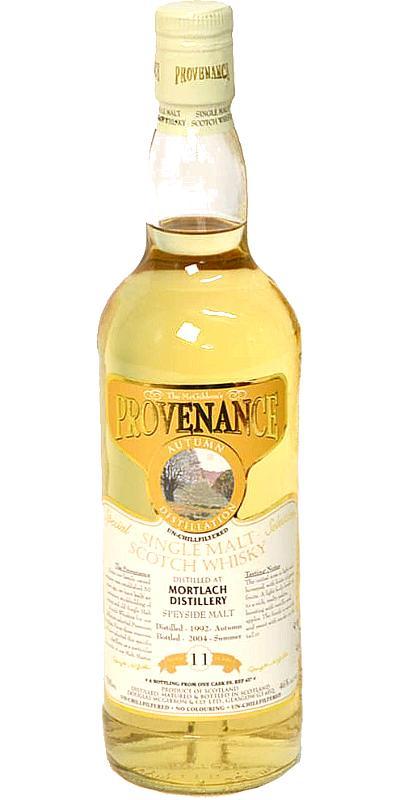 Mortlach 1992 McG McGibbon's Provenance