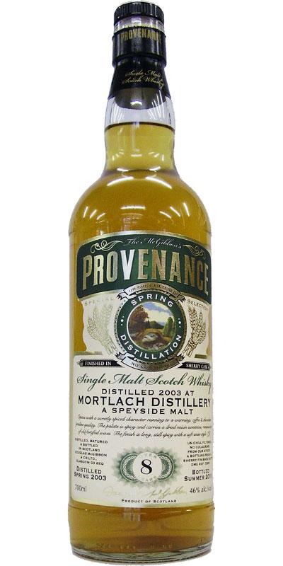 Mortlach 2003 McG McGibbon's Provenance