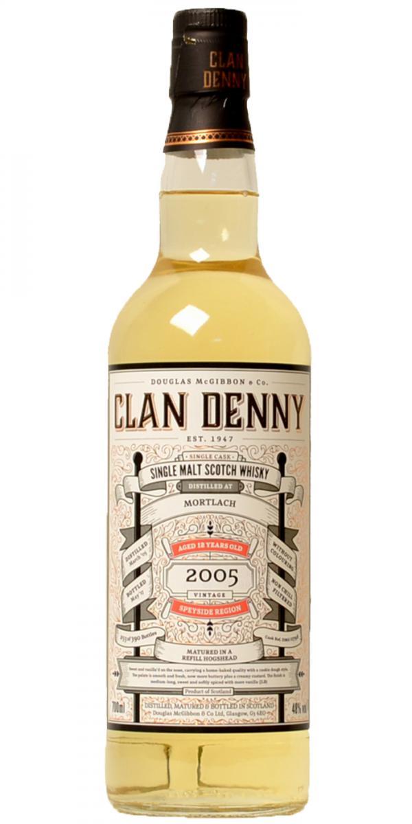 Mortlach 2005 McG Clan Denny