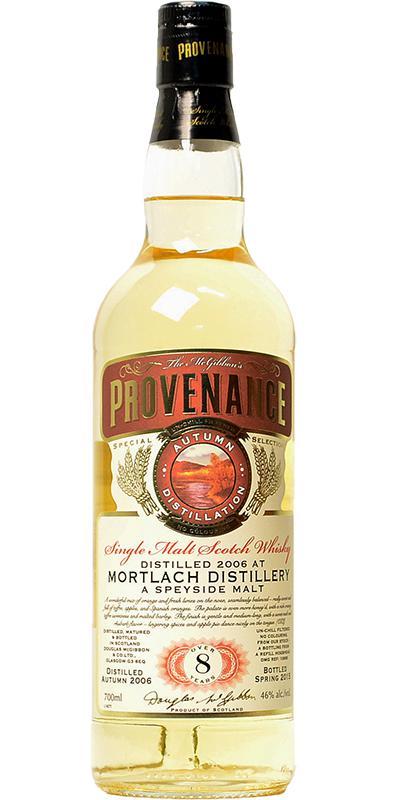 Mortlach 2006 McG McGibbon's Provenance