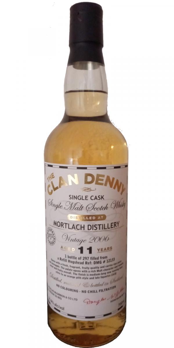 Mortlach 2006 McG Clan Denny