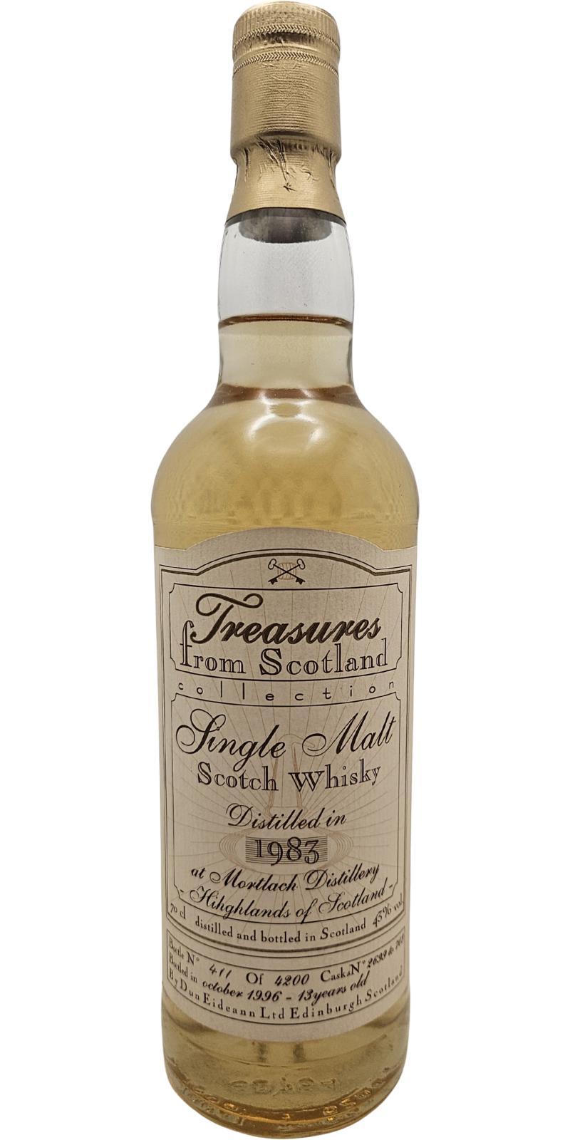 Mortlach 1983 DE Treasures from Scotland
