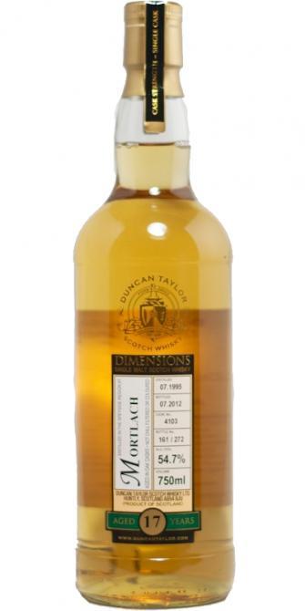 Mortlach 1995 DT Dimensions