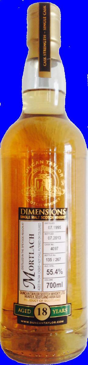 Mortlach 1995 DT Dimensions