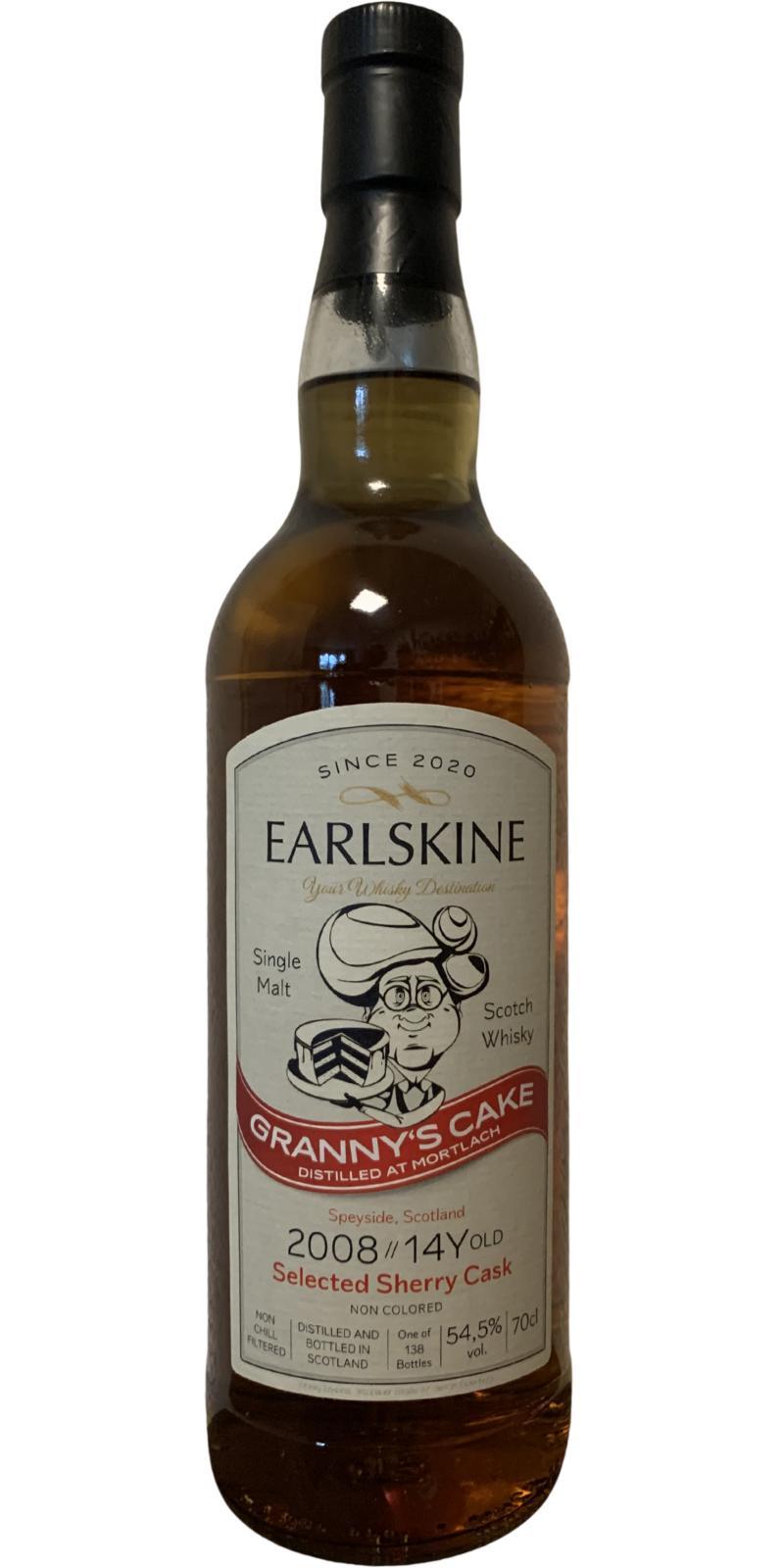 Mortlach 2008 Earl Granny's Cake
