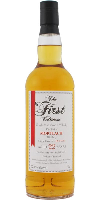 Mortlach 1989 ED The First Editions