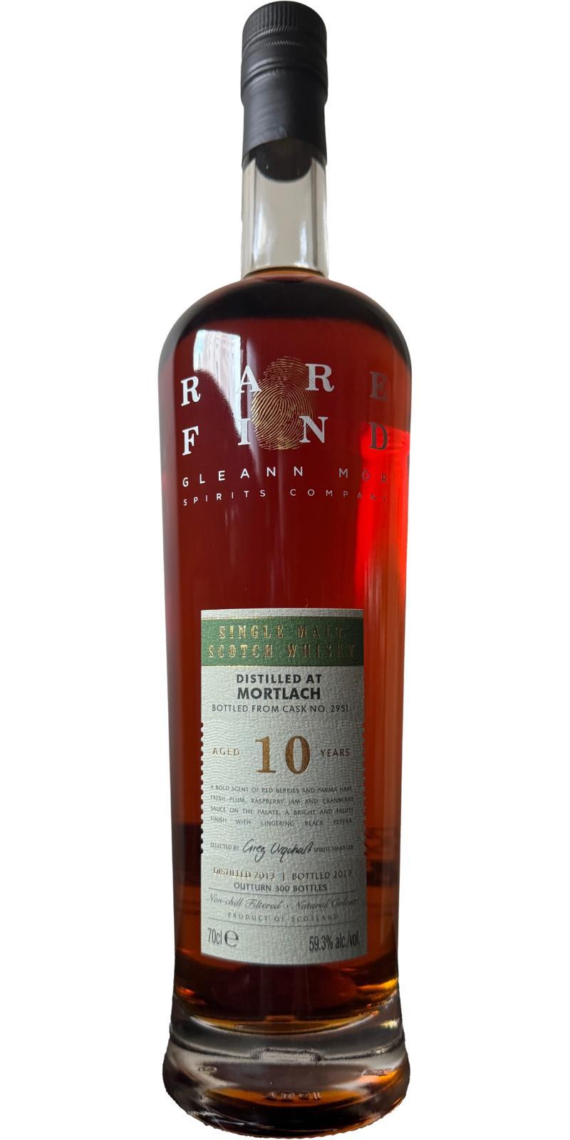 Mortlach 2013 GlMo A Rare Find