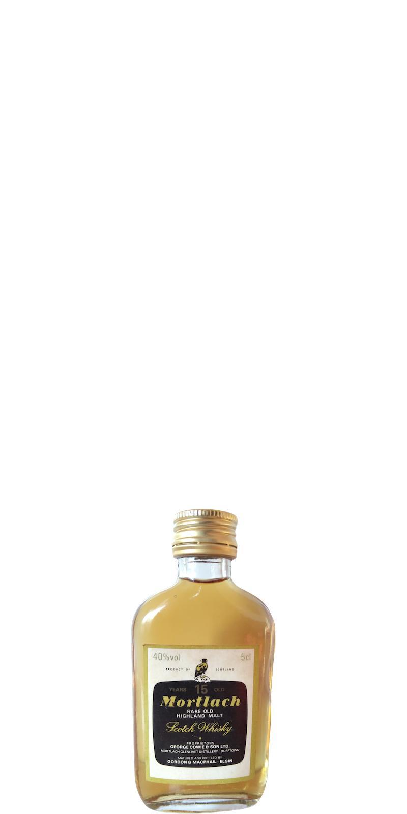 Mortlach 15-year-old GM Rare Old Highland Malt - Miniature