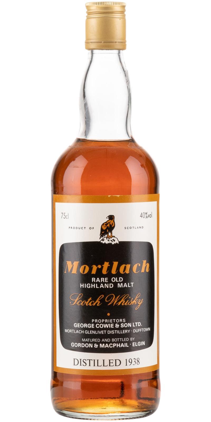 Mortlach 1938 GM Rare Old Highland Malt