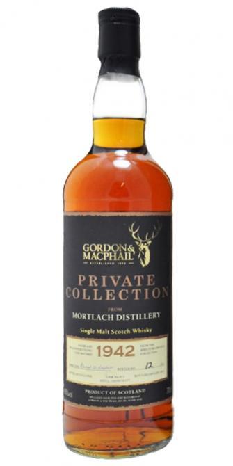Mortlach 1942 GM Private Collection
