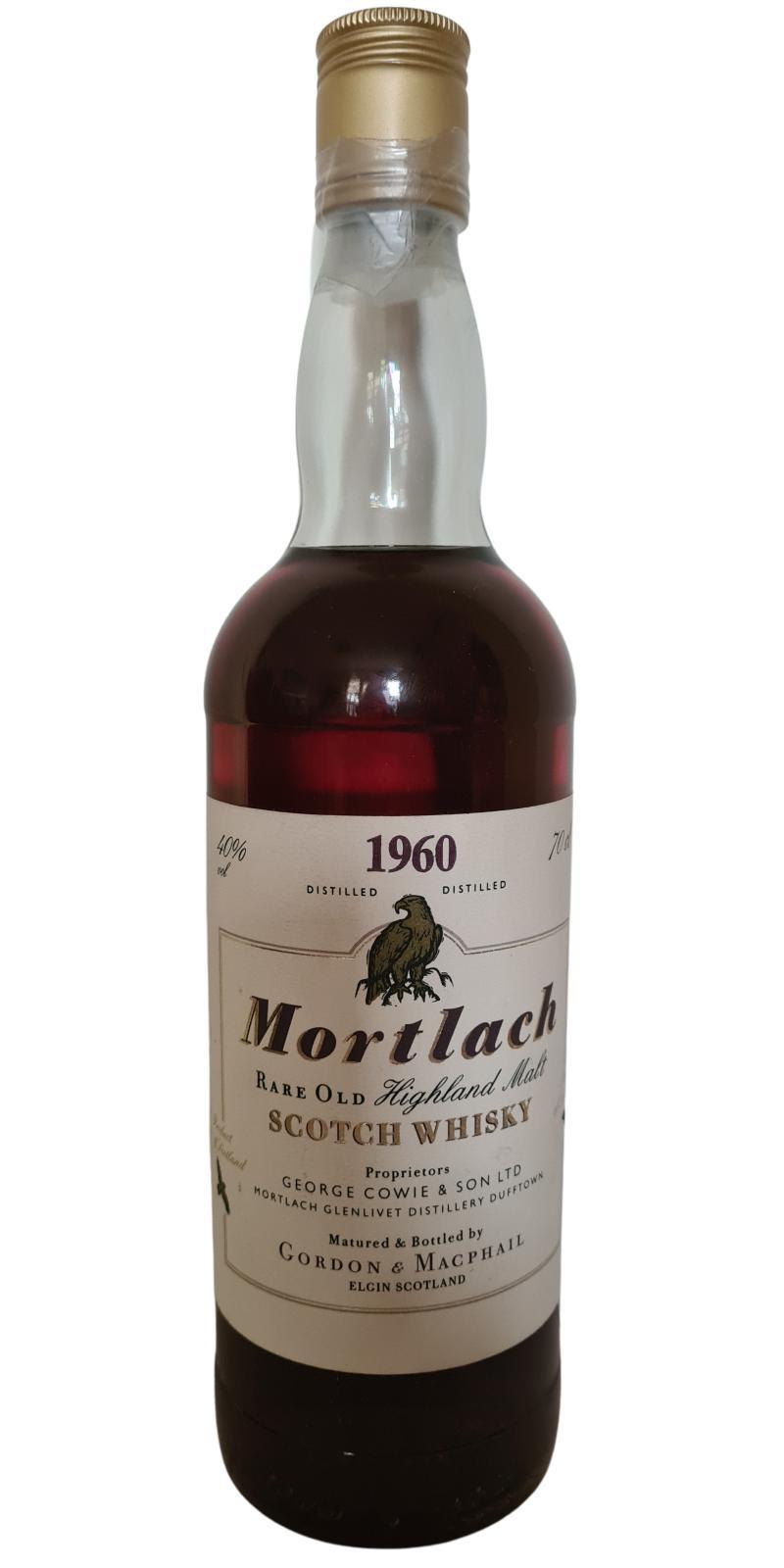 Mortlach 1960 GM Rare Old Highland Malt