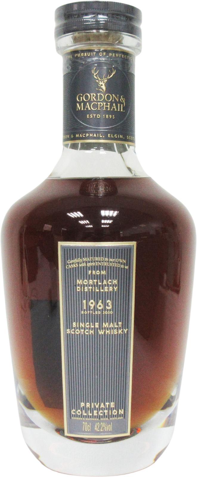 Mortlach 1963 Private Collection