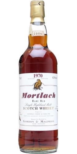 Mortlach 1970 GM Rare Old