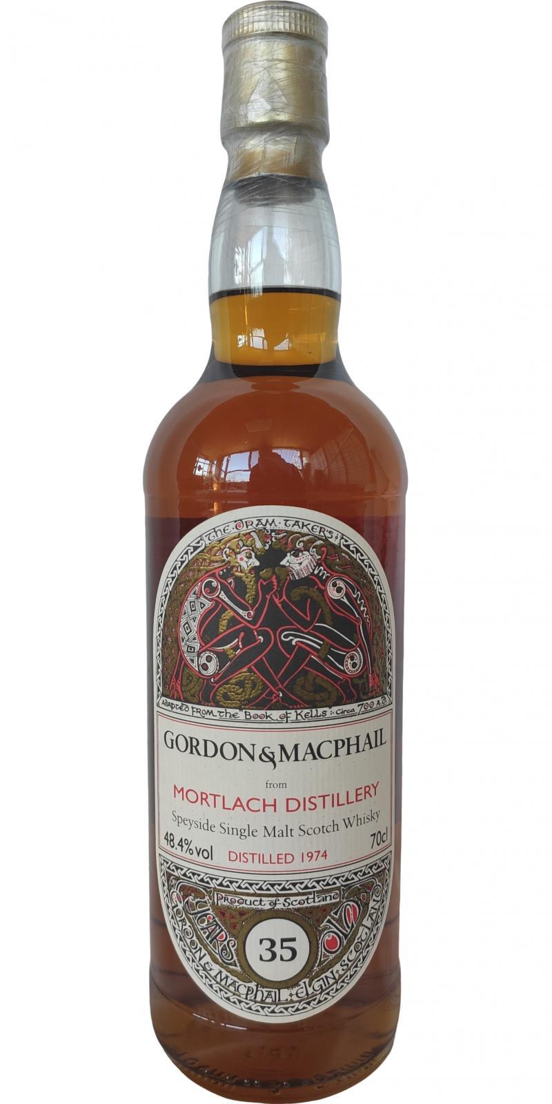 Mortlach 1974 GM Celtic Series - The Book of Kells