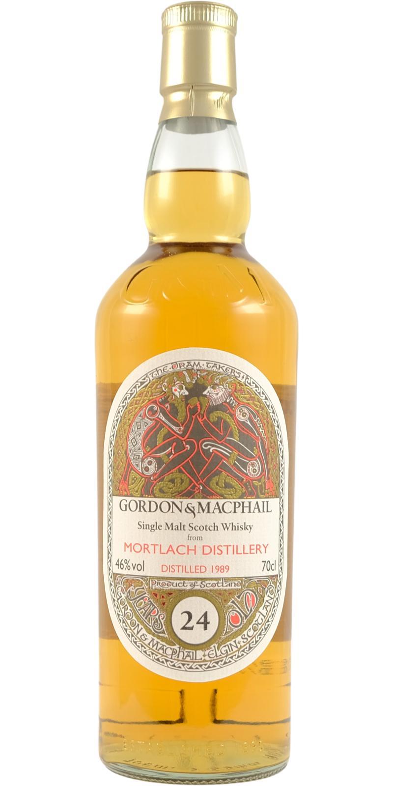 Mortlach 1989 GM Celtic Series - The Book of Kells